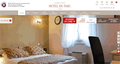 Desktop Screenshot of parc-hotel-avignon.com